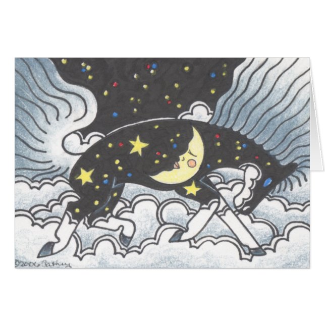 "真夜中の子馬" (正面横)