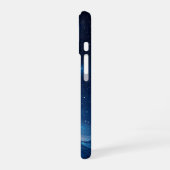 真夜中の山の空のスマホケース iPhone 16ケース (左側面)