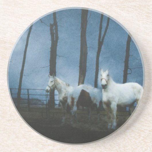 『真夜中の幽霊馬』 コースター (正面)