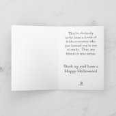 真夜中の後のピエロ カード (内部)