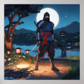 真夜中の忍び: 月光の忍者戦士 日本 ポスター (正面)