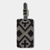 真夜中の旅I ラゲッジタグ (正面縦)