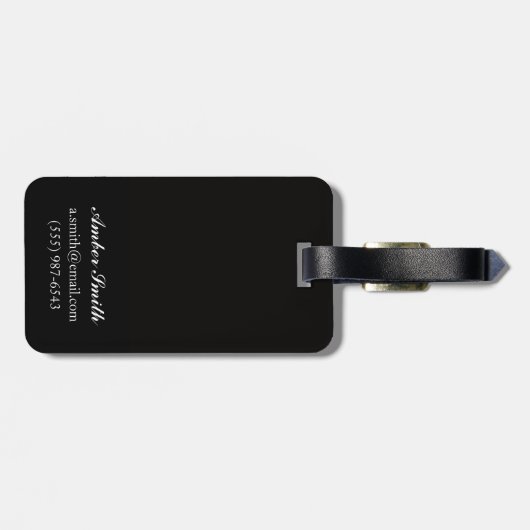 真夜中の旅I ラゲッジタグ (裏面横)