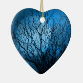 真夜中の月 セラミックオーナメント (右)