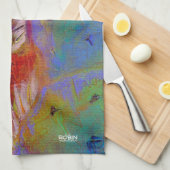 真夜中の梨 キッチンタオル (四つ折り)