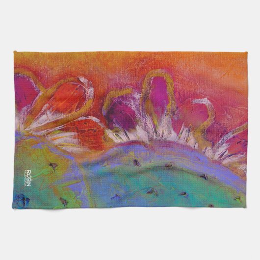 真夜中の梨 キッチンタオル (横)