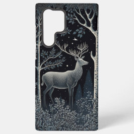 真夜中の森のエルク SAMSUNG GALAXY S22 ULTRAケース