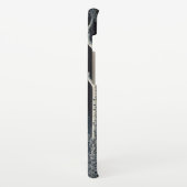 真夜中の森の中のエルク SAMSUNG GALAXYケース (左側)