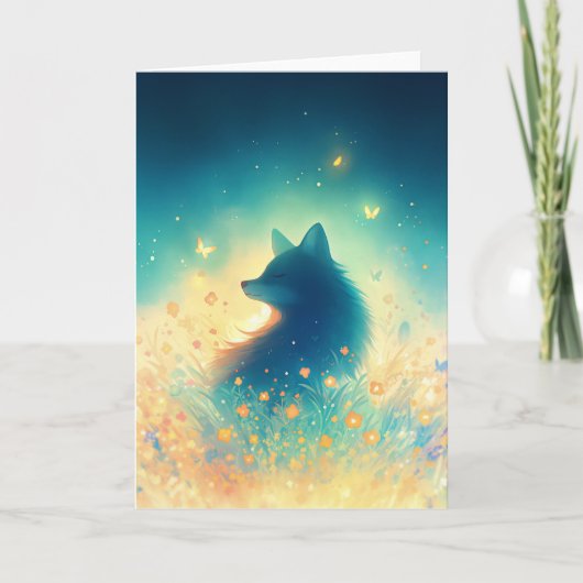 真夜中の森の守護者 カード (正面)