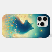 真夜中の森の守護者 iPhoneケース (裏面横)