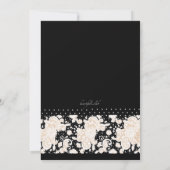 真夜中の死別の写真のサンキューカード サンキューカード (裏面)