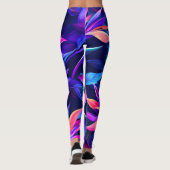 真夜中の熱帯雨林 レギンス (裏面)