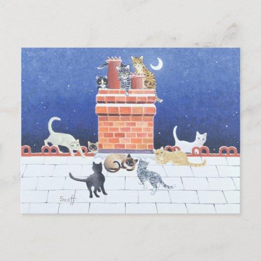 真夜中の狂気 ポストカード (正面)