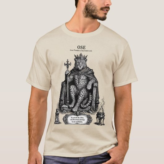 真夜中の王座のオセ Tシャツ (正面)