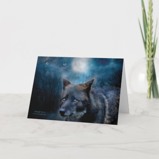 真夜中の精神ArtCard カード (正面)