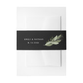 真夜中の結婚式の小枝の腹バンド 招待状ベリーバンド (正面例)