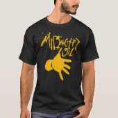 真夜中の絵を描油 Tシャツ (正面)