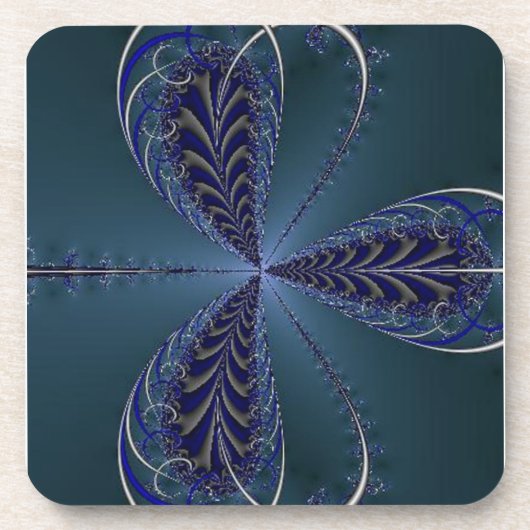 真夜中の繊細な昆虫の翼 コースター (正面)