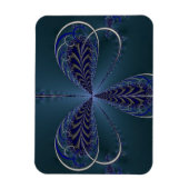 真夜中の繊細な昆虫の翼 マグネット (縦)