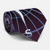 真夜中の航海のなコンパスの帆船 ネクタイ (ロール)