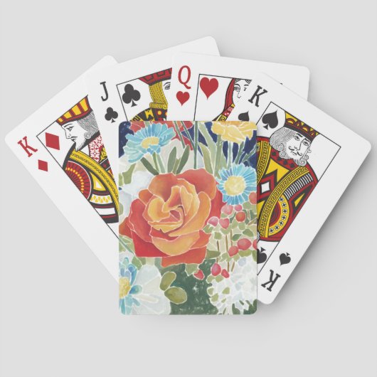 真夜中の花模様4 トランプ (裏面)