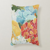 真夜中の花模様II アクセントクッション (正面(垂直))