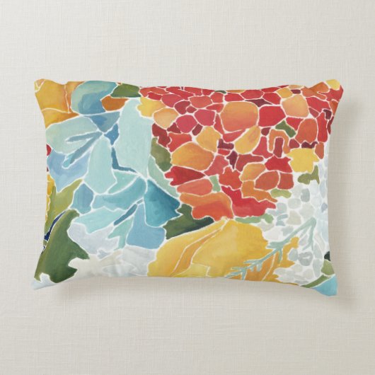 真夜中の花模様II アクセントクッション (裏面)