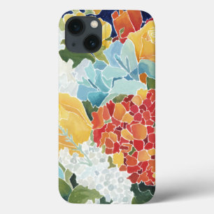 真夜中の花模様II iPhone 13ケース