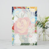 真夜中の花模様IV 便箋 (スタンド正面)