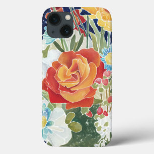 真夜中の花模様IV iPhone 13ケース