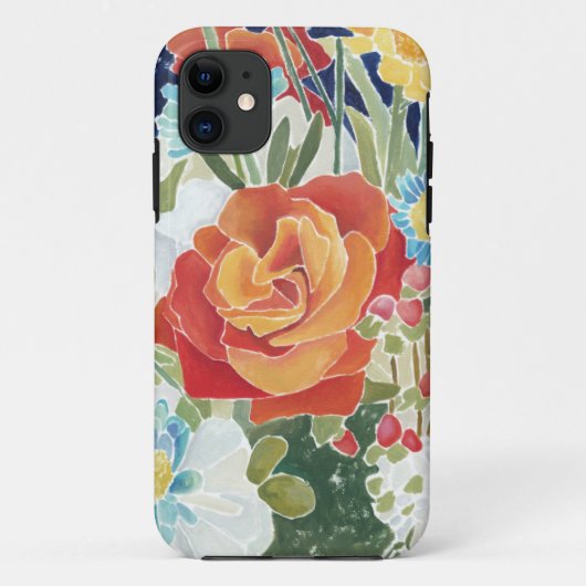 真夜中の花模様IV Case-Mate iPhoneケース (裏面)