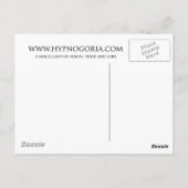 真夜中の表現ハガキー ポストカード (裏面)