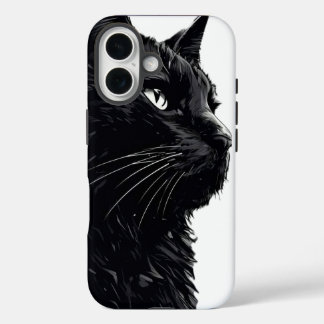 真夜中の視線 iPhone 16ケース