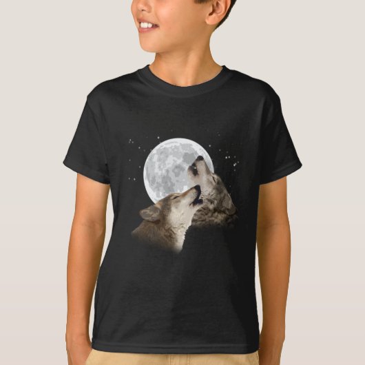 真夜中の遠ぼえ Tシャツ (正面)