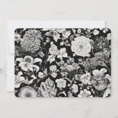 真夜中の開花：暗いフローラ日付を保存 セーブザデート (裏面)