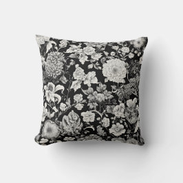 真夜中の開花：暗いフローラ結婚の クッション