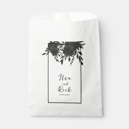 真夜中の開花：暗いフローラ結婚の フェイバーバッグ