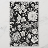 真夜中の開花：暗いフローラ結婚の 便箋 (裏面)