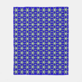 真夜中の雪片 フリースブランケット