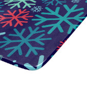 真夜中の雪 硝子のカッティングボード カッティングボード (角)