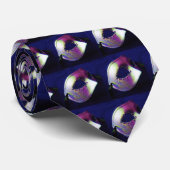 真夜中の青い仮面舞踏会 ネクタイ (ロール)