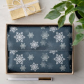 真夜中の青い雪突風 薄葉紙 (ギフト)