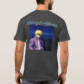 真夜中の静寂 Tシャツ (裏面)