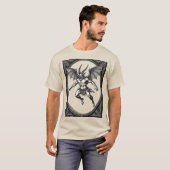 真夜中の飛行 - ガープ悪魔の昇天 Tシャツ (正面フル)