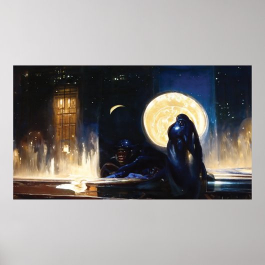 真夜中の魂 ポスター (正面)