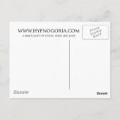 真夜中はがき ポストカード (裏面)