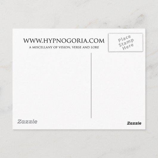 真夜中はがき ポストカード (裏面)