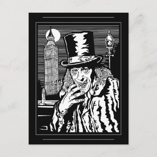 真夜中はがき ポストカード (正面)