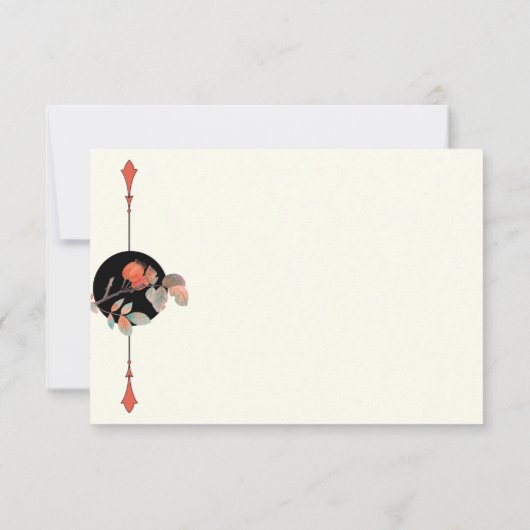 真夜中結婚秋 出欠カード (裏面)