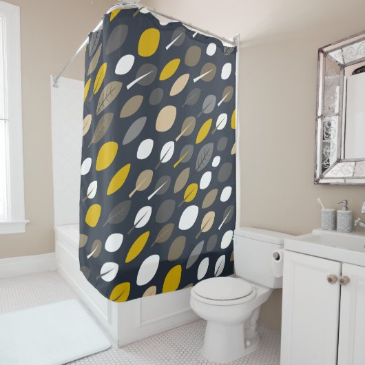 真夜中葉 シャワーカーテン (インサイチュ)